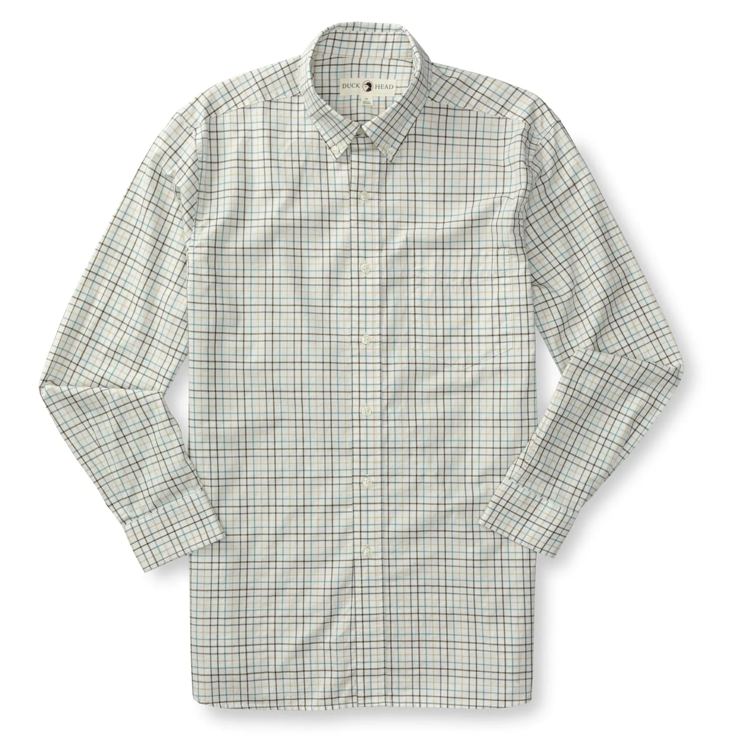 Joyner Plaid Cotton Twill Sport Shirt  